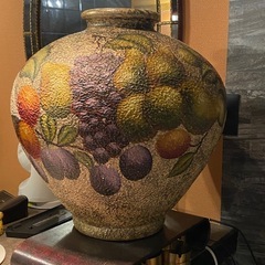 インテリ大きい壺　　の画像
