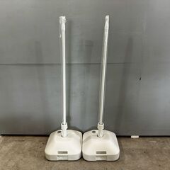 注水式ポールスタンド 注水台 ポールスタンド ポール台 のぼり用伸縮式ポール のぼり用ポール スライド式伸縮自在 2セット RW653の画像