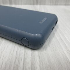 ( M-786 )モバイルバッテリー ELECOM DE-C38-10000BU 10000mAh USB Type-C PSEマーク認証 ブルー 青 中古 動作確認済みの画像