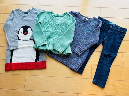 【再値下げ！】子供服　秋冬　まとめ売り　１００サイズ　３１点 95 100サイズ 秋冬服 子供服 セット 女の子 (ココ) 船橋日大前の