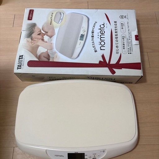 お値下げ】タニタ 授乳量機能付 ベビースケール nometa BB-105 - メルカリ 【値下げ中！】タニタ　ベビースケール　「nometa 」
