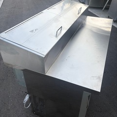 ■中古品 ホシザキ業務用テーブル形冷蔵庫 RT-150SDG-1-ML 2022年 ホテルパン付き 動作問題なし 厨房 台下冷蔵庫 ピザ■の画像