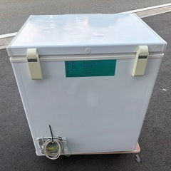 ■中古品 ハイアール冷凍ストッカー JF-NC145F-1 2019年 145L 720ｘ565ｘ885ｍｍ 動作問題なし 厨房■の画像