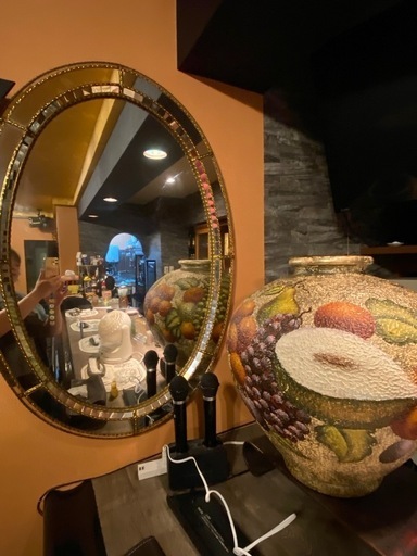 インテリ　大きい鏡