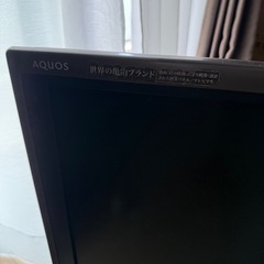 シャープAQUOSテレビ　ジャンクの画像