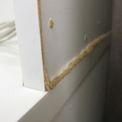 ★リユースのサカイ春日部店★KJ11345  食器棚 ホワイト H201×W59×D52 クリーニング済みの画像