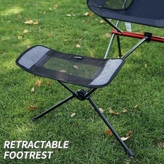 新品  ポータブル 折りたたみ フットスツール フットレスト オットマンの画像