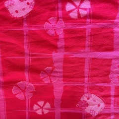 ハローキティ　子供浴衣作り帯セットの画像