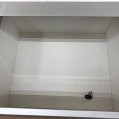 ★リユースのサカイ春日部店★KJ11345  食器棚 ホワイト H201×W59×D52 クリーニング済みの画像