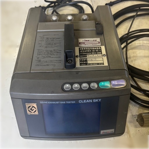 排気ガステスター／UREX-5000／CO.HC-1／COHCテスター／排ガステスター／自動車検査用機械器具／NISSALCO／⑨