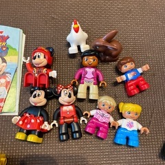 LEGO duplo レゴセット基礎板付き の画像