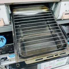 ★981　Rinnai　2口ガスコンロ　都市ガス　ボタン式　ピンク　リサイクルマート鹿児島宇宿店の画像