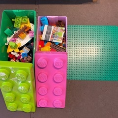 LEGO duplo レゴセット基礎板付き の画像