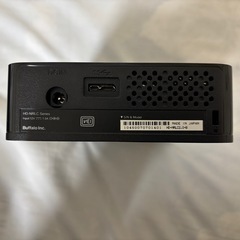 【美品】 『BAFFALO外付けハードディスク 2TB』の画像