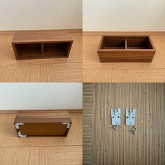壁に付けられる家具 無印良品の画像