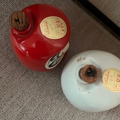 紅白だるま　二体セットの画像