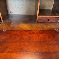 ライティングビューロー　木製　家具　佐倉市発　引き取り限定！の画像