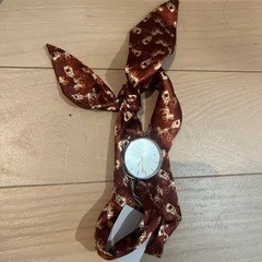 コーチ　腕時計　未使用品　
スカーフラップの画像