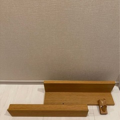 壁に付けられる家具 無印良品の画像
