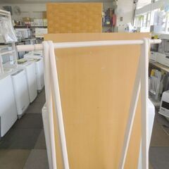 ハンガーラック 高さ148㎝ コート掛け コートスタンド 幅80㎝ ホワイト  札幌 北20条店の画像