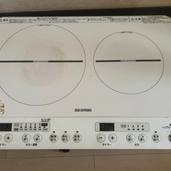 IH 2口　クッキングヒーター　の画像