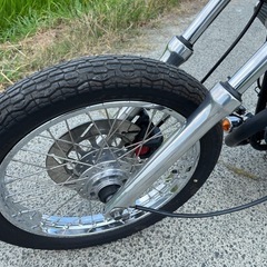 ビラーゴ250 自賠責2年付　フルカスタム　スポーク、リムタイヤ新品の画像