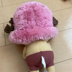 ワンピーススーパーDXふんわり帽子のチョッパーぬいぐるみの画像