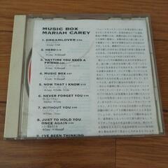 【無料】CD マライアキャリー MUSIC BOXの画像