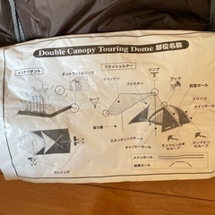 キャンプ用テントの画像