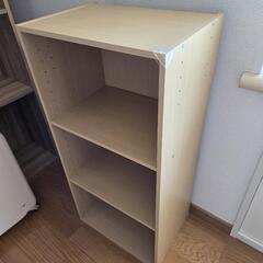 カラーボックス3段の画像