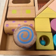 木製積み木の画像