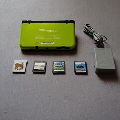 New Nintendo 3DS LL ライム×ブラック の画像