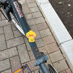 譲渡先が決定致しました。ご応募頂きありがとうございました。折りたたみ自転車の画像