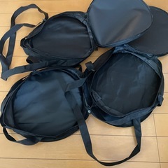 アウトドア用　丸椅子のカバーの画像