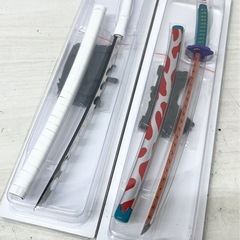 M【未使用品】鬼滅の刃 ミニチュア 日輪刀 金属製 フィギュア コレクション の画像