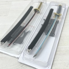 M【未使用品】鬼滅の刃 ミニチュア 日輪刀 金属製 フィギュア コレクション の画像