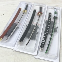 M【未使用品】鬼滅の刃 ミニチュア 日輪刀 金属製 フィギュア コレクション の画像