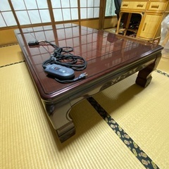 家具調コタツ　美品の画像
