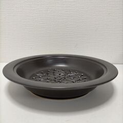 美濃焼の蒸し器　スリッシュ　スタンダードタイプ　穴あき皿のみ　250820-10Tの画像