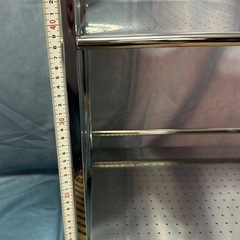 【お譲り先決まりました！】ステンレスラック、2段の画像