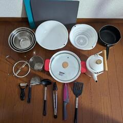 【取引中】中古品）キッチン道具まとめて一式の画像