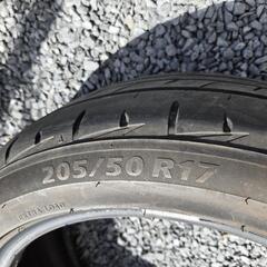 ブリヂストンBRIDGESTONE　205/50R17 plays PX-RVII 1本の画像