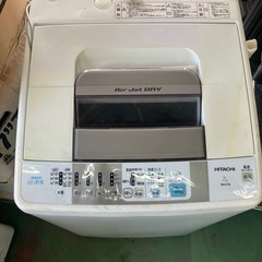 【お話し中】日立洗濯機 7kg 浸透洗浄 白い約束 NW-Z78 中古品の画像