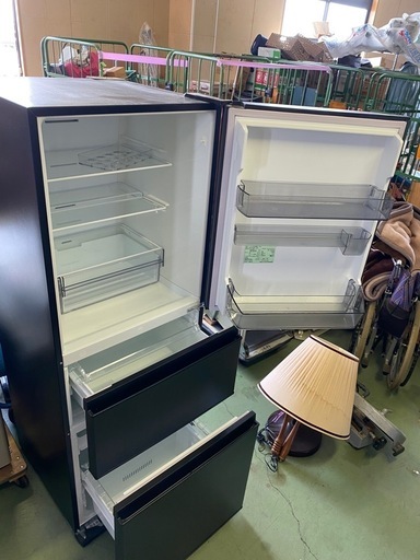 東○74 動作品 TOSHIBA 冷蔵庫 GR-T33SC 2022年製 3ドア 製氷機能あり 