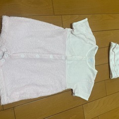 新生児から70サイズの女の子のベビー服の画像