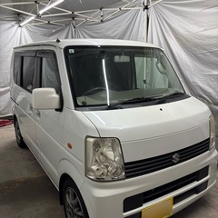 平成19年　スズキ　エブリィワゴン　ターボ車　車検付き　整備多数の画像