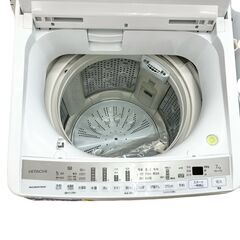 【ドリーム池田店】◎ジモティー割対象品◎日立　7kg洗濯機　BW-V70F　2020年製　給水ホース付き　IKX-504の画像