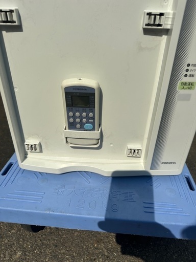 コロナ　窓用ルームエアコン　窓枠、リモコン付き