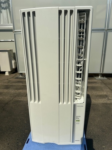 コロナ　窓用ルームエアコン　窓枠、リモコン付き