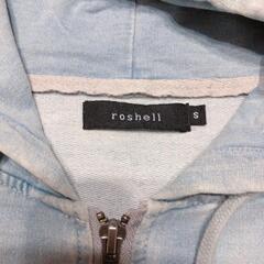 最終値下げしました⭐︎デニム風　ダメージ ジップアップパーカー&ショートパンツの画像